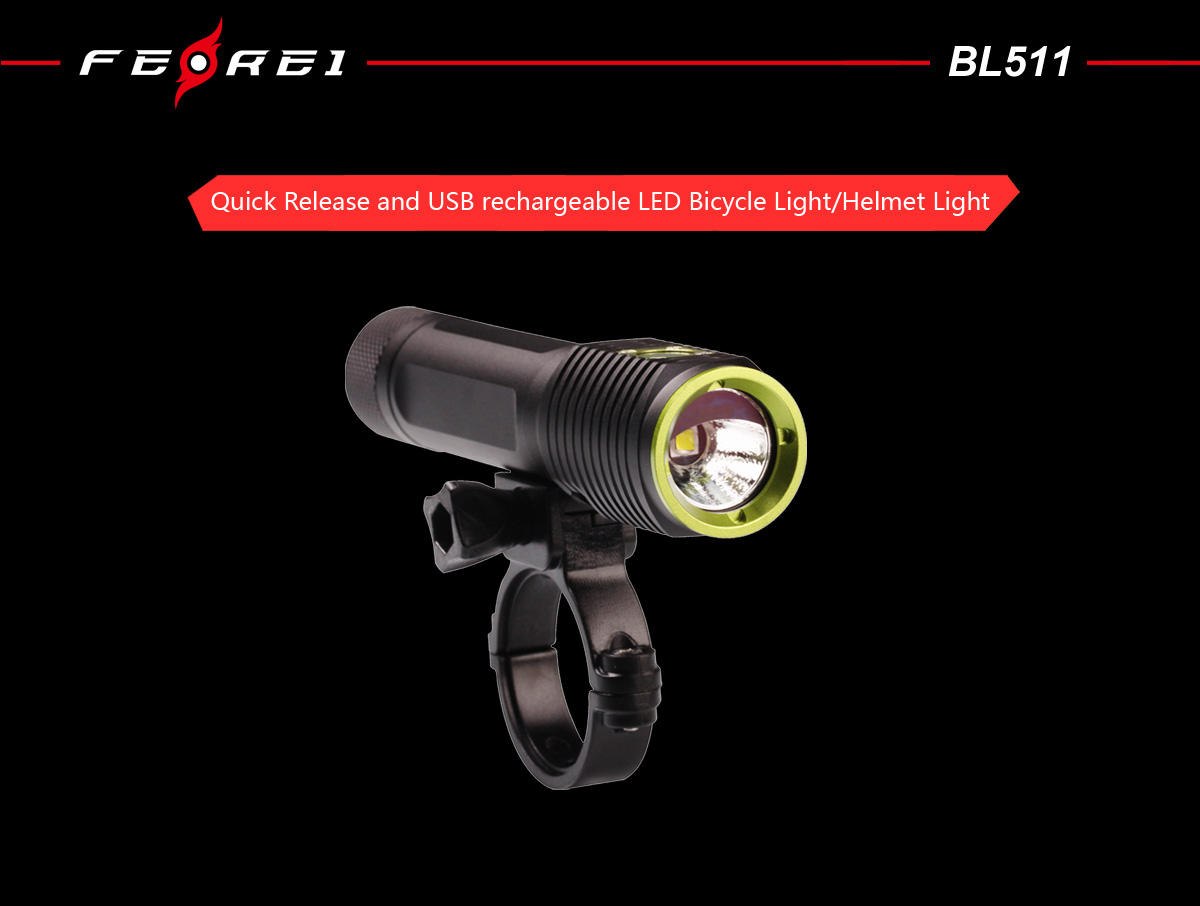 Ferei BL511 Мощный аккумуляторный вело фонарь Ферей с креплением на руль купить в России