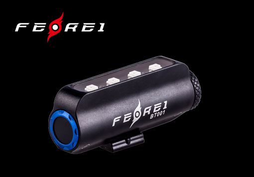 Ferei BT001 Задный сигнальный фонарь безопасности красного цвета для велосипеда