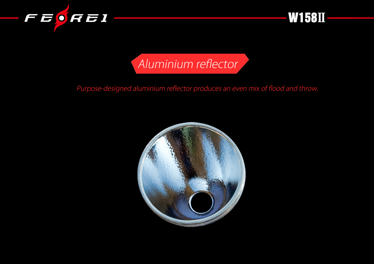 Ferei W158 II подводный фонарь для дайвинга и подводной охоты с фокусированным светом